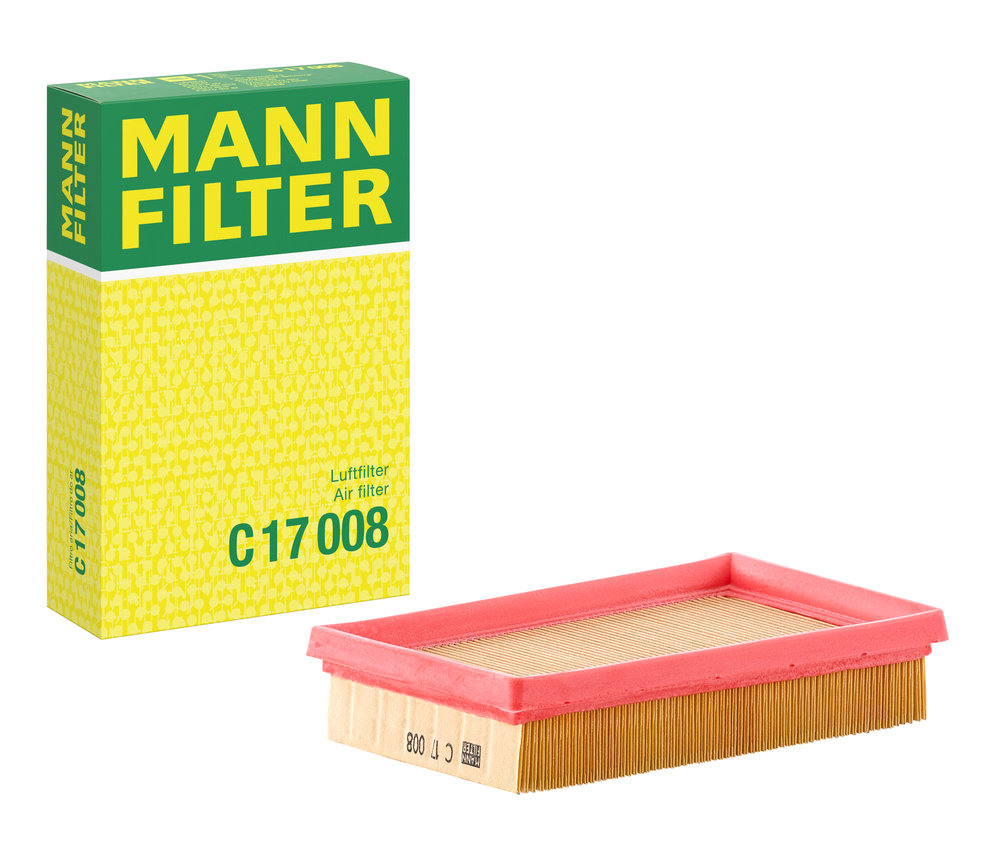 Ilustracja C 17 008 MANN-FILTER filtr powietrza