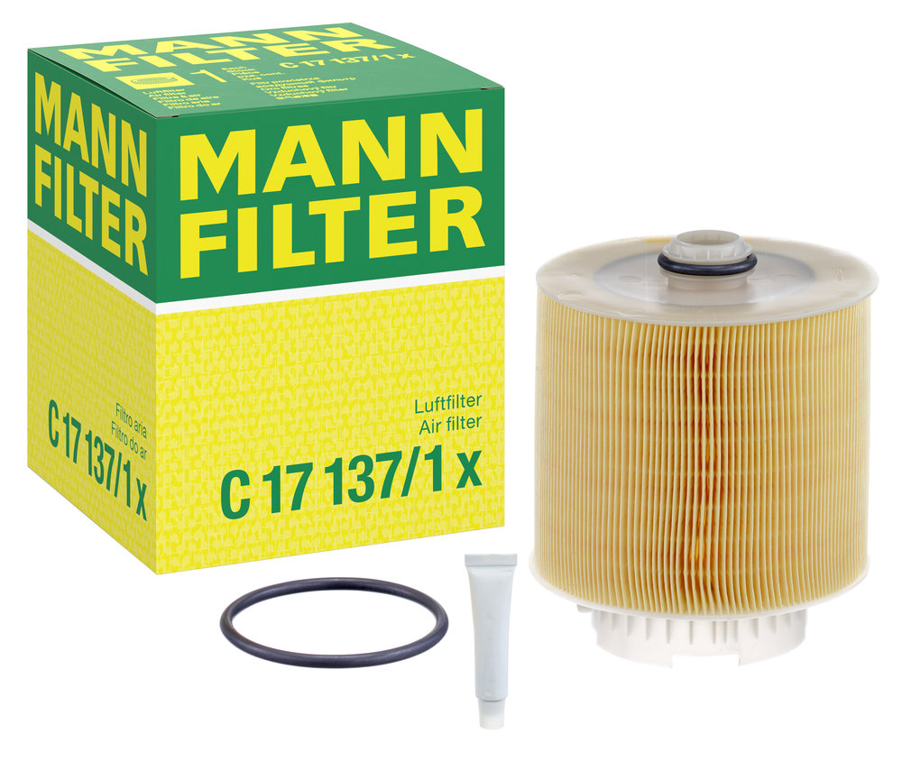 Ilustracja C 17 137/1 x MANN-FILTER filtr powietrza