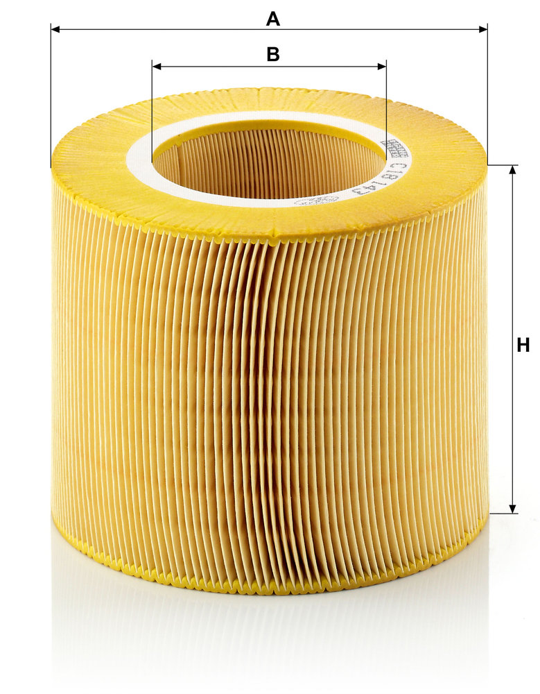 Ilustracja C 18 143 MANN-FILTER filtr powietrza