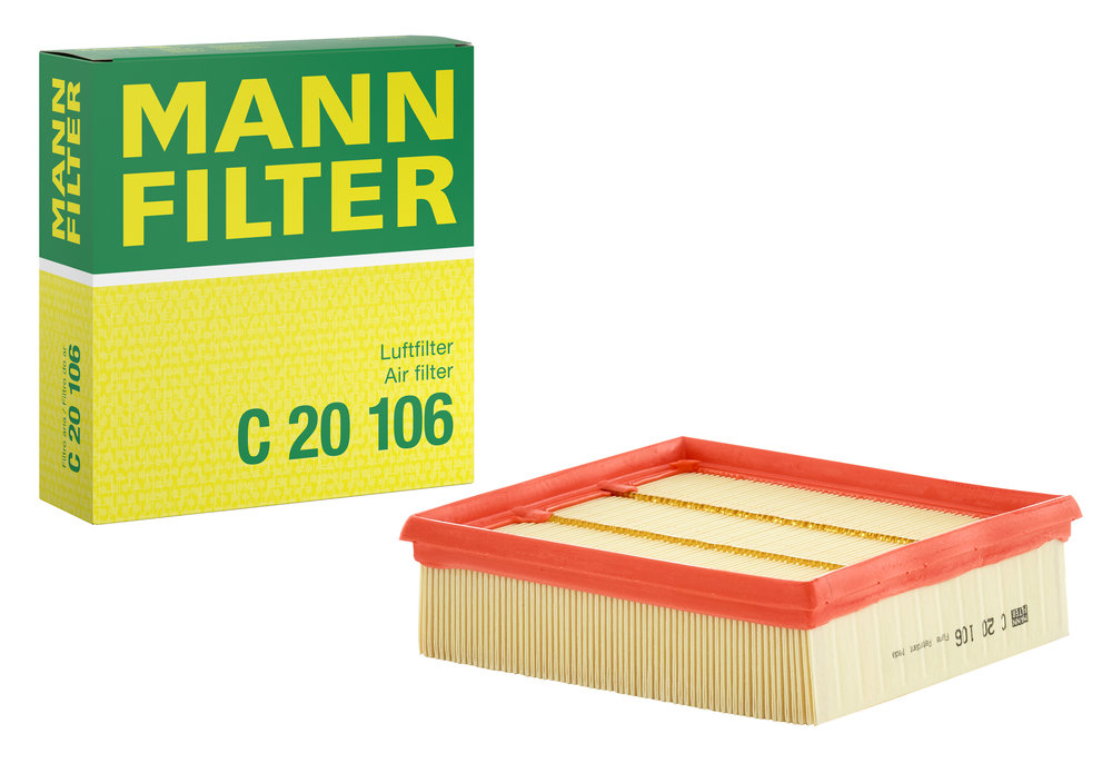 Ilustracja C 20 106 MANN-FILTER filtr powietrza