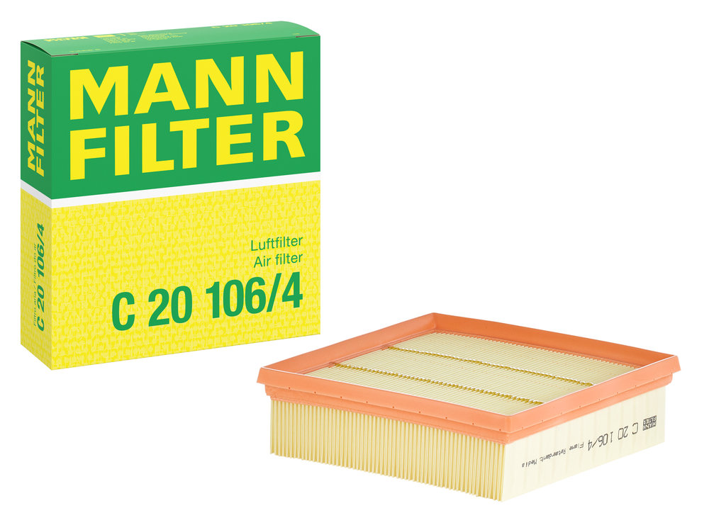 Ilustracja C 20 106/4 MANN-FILTER filtr powietrza