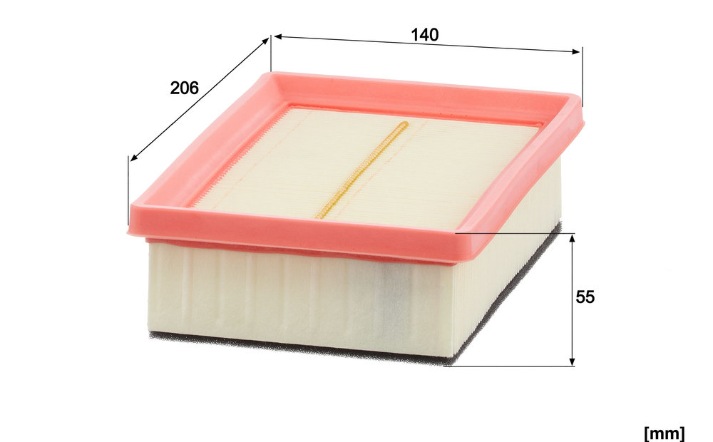 Ilustracja C 21 110 MANN-FILTER filtr powietrza