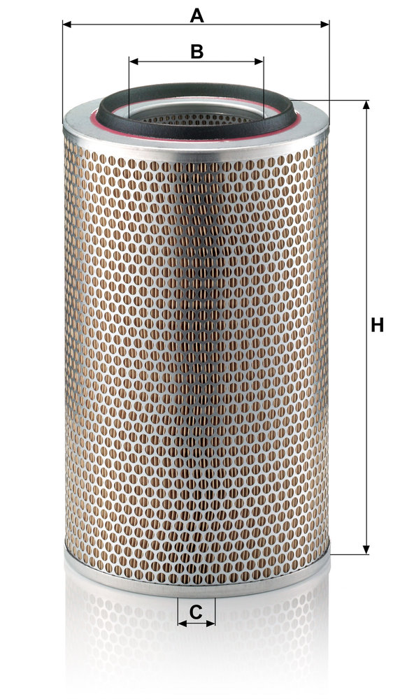 Ilustracja C 23 440/1 MANN-FILTER filtr powietrza