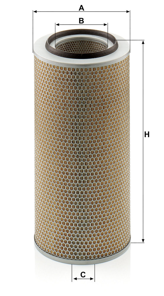 Ilustracja C 24 650/1 MANN-FILTER filtr powietrza