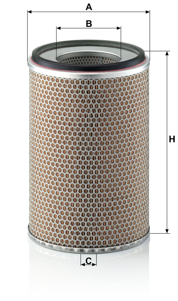 Ilustracja C 24 719 MANN-FILTER filtr powietrza