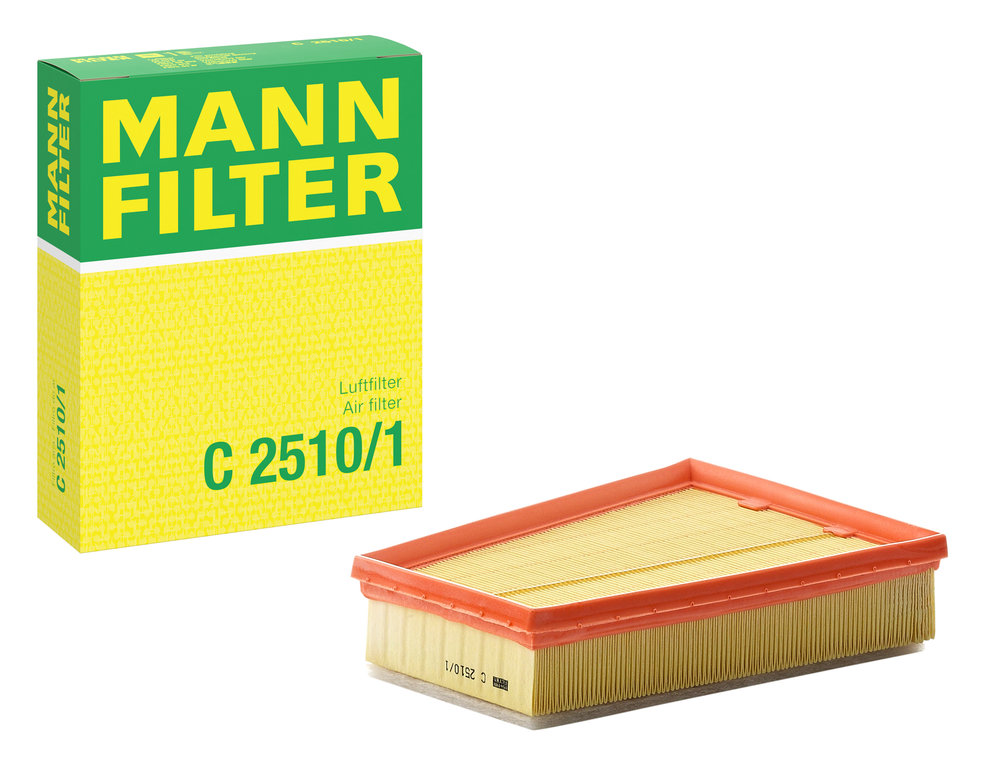 Ilustracja C 2510/1 MANN-FILTER filtr powietrza