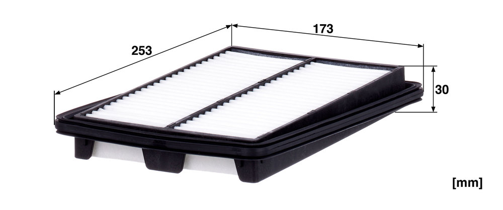 Ilustracja C 25 040 MANN-FILTER filtr powietrza