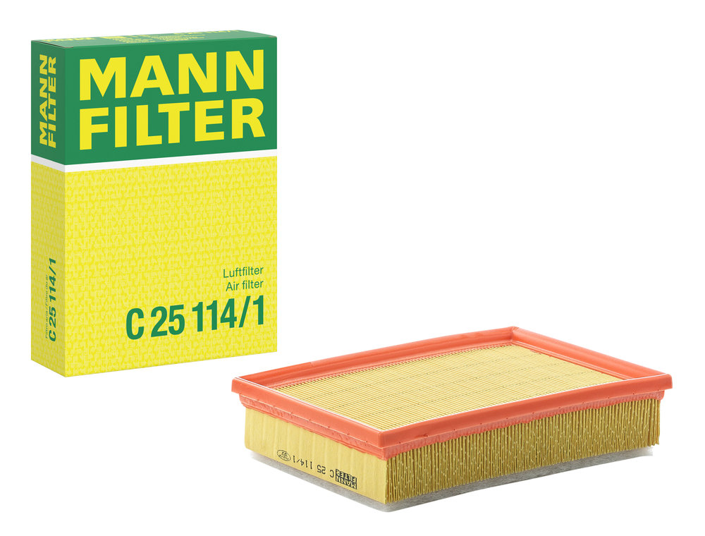 Ilustracja C 25 114/1 MANN-FILTER filtr powietrza