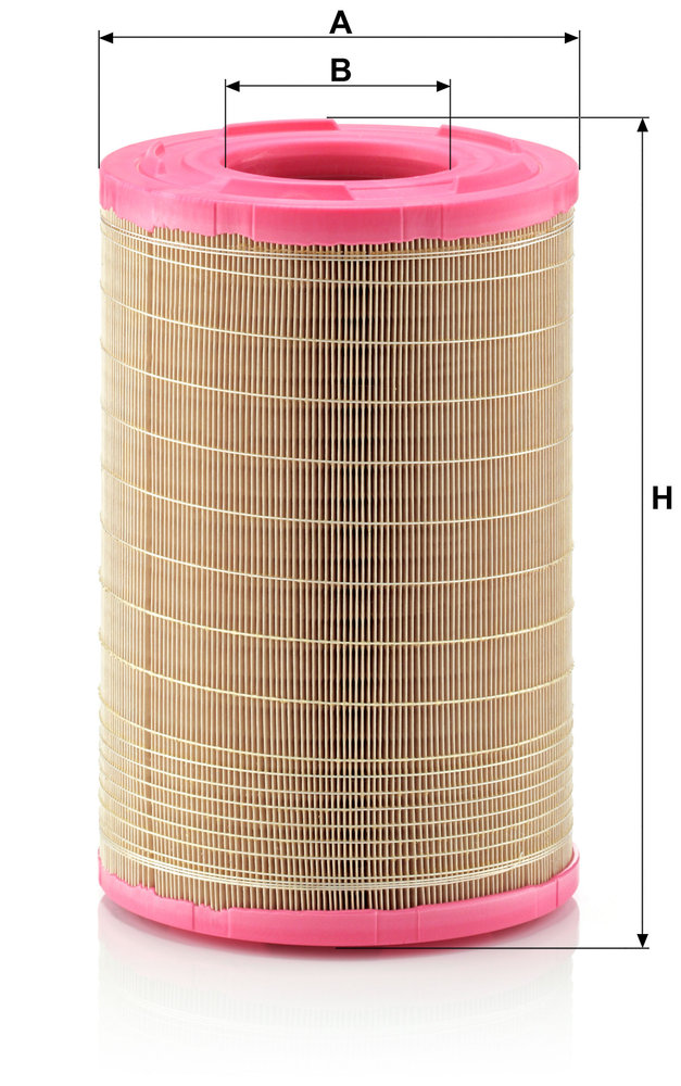 Ilustracja C 25 730/1 MANN-FILTER filtr powietrza