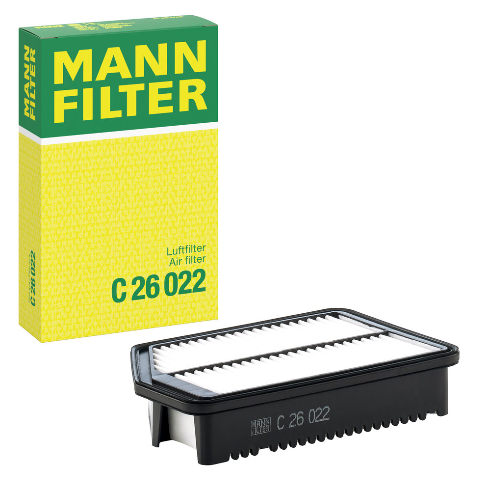 Ilustracja C 26 022 MANN-FILTER filtr powietrza