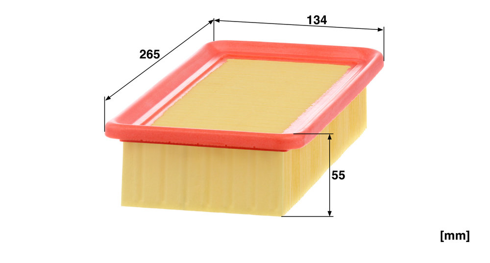 Ilustracja C 2775 MANN-FILTER filtr powietrza