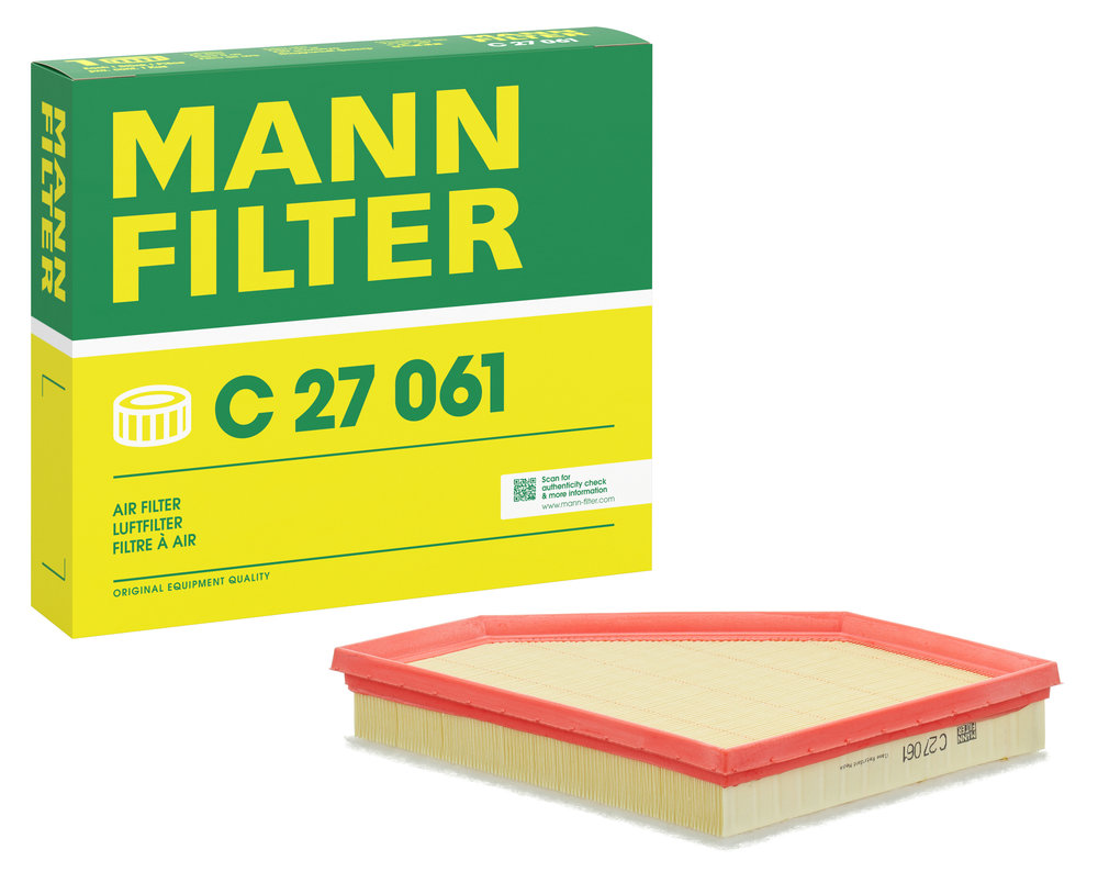 Ilustracja C 27 061 MANN-FILTER filtr powietrza