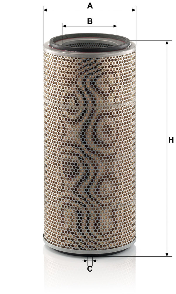 Ilustracja C 27 1397 MANN-FILTER filtr powietrza