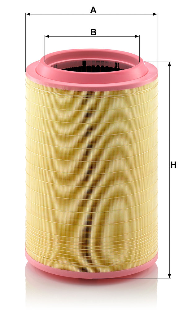 Ilustracja C 33 1630/2 MANN-FILTER filtr powietrza