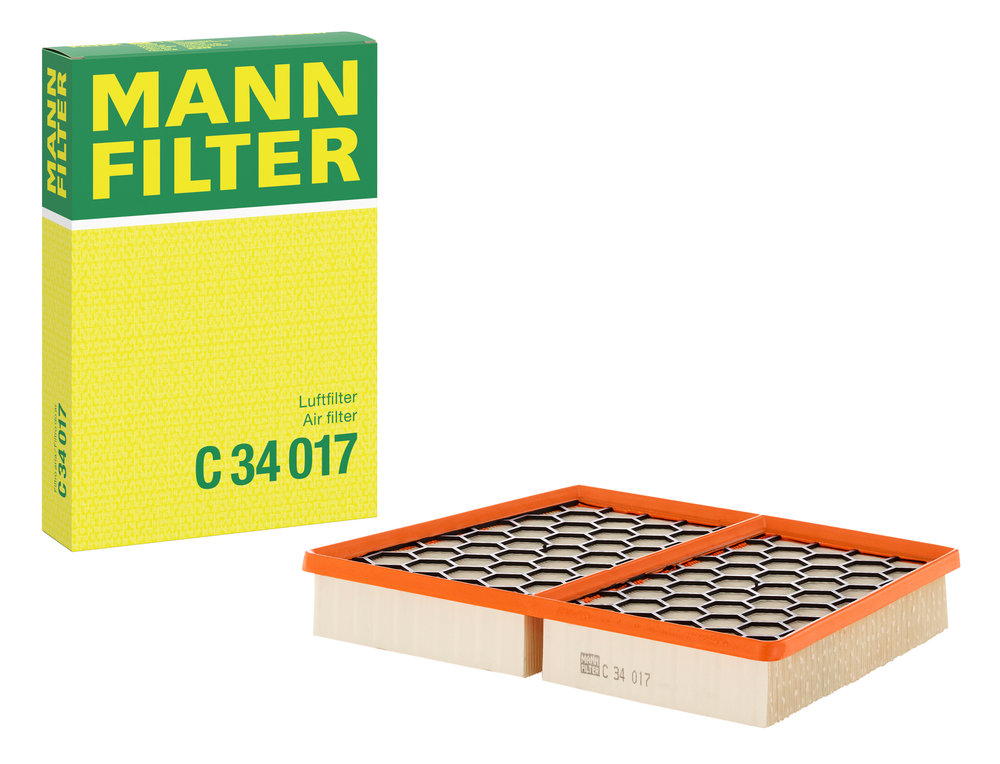 Ilustracja C 34 017 MANN-FILTER filtr powietrza