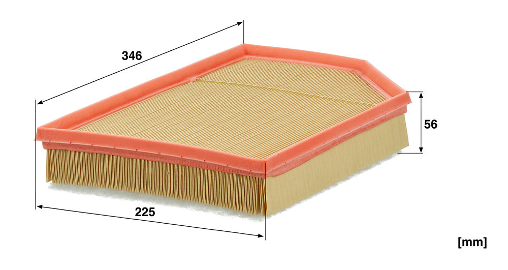 Ilustracja C 35 177 MANN-FILTER filtr powietrza