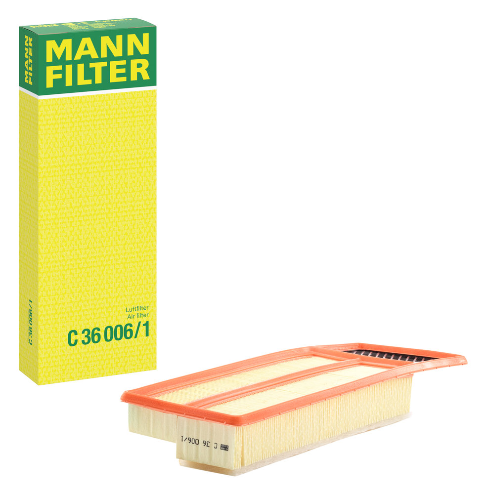 Ilustracja C 36 006/1 MANN-FILTER filtr powietrza