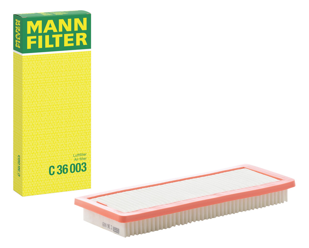 Ilustracja C 36 003 MANN-FILTER filtr powietrza