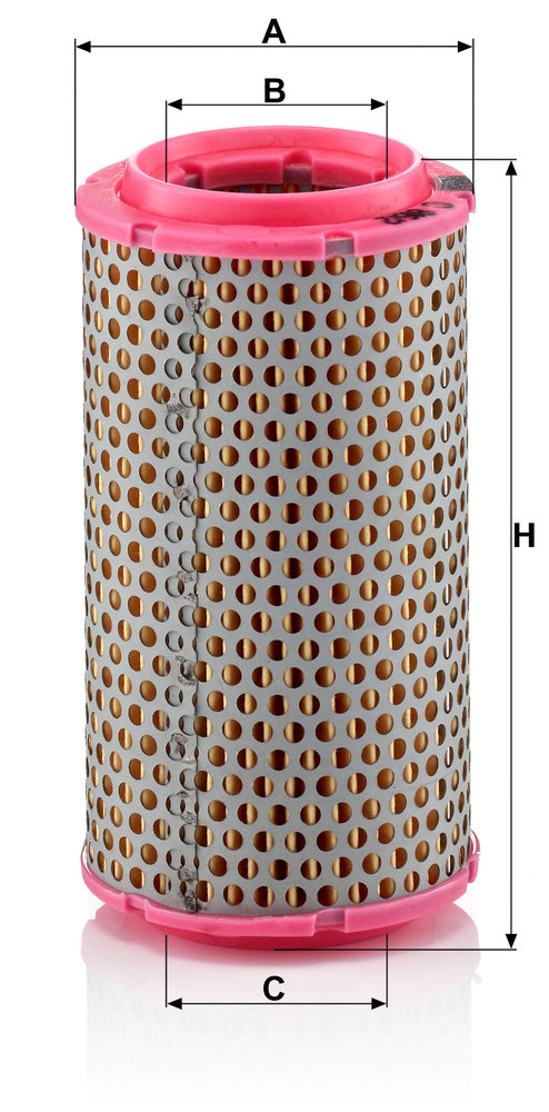 Ilustracja C 816/2 MANN-FILTER filtr powietrza