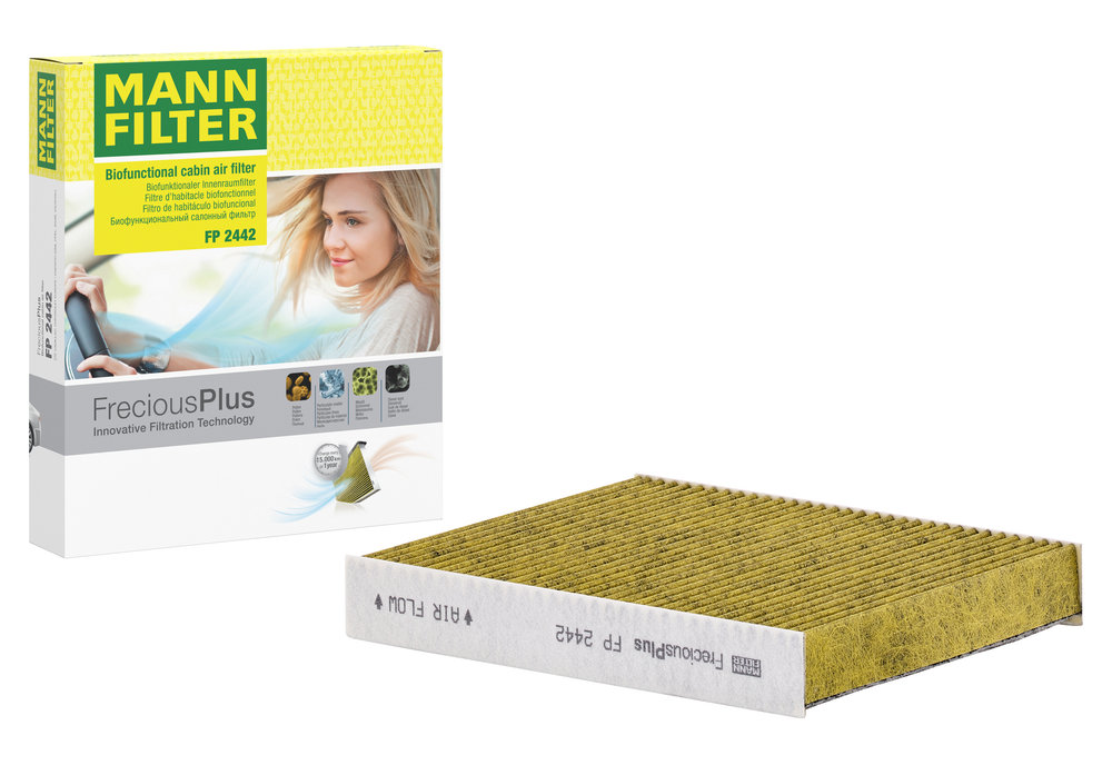 Ilustracja FP 2442 MANN-FILTER filtr kabinowy