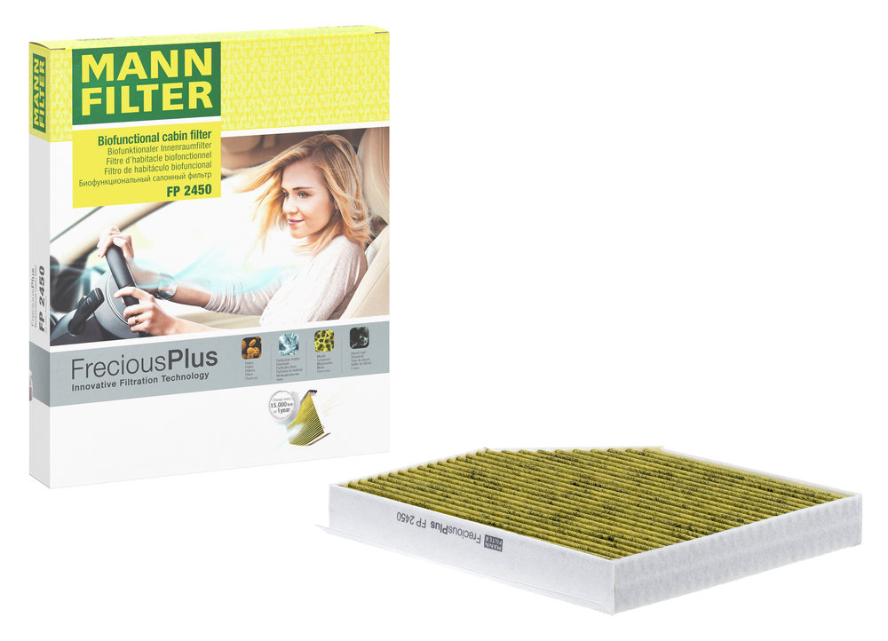Ilustracja FP 2450 MANN-FILTER filtr kabinowy