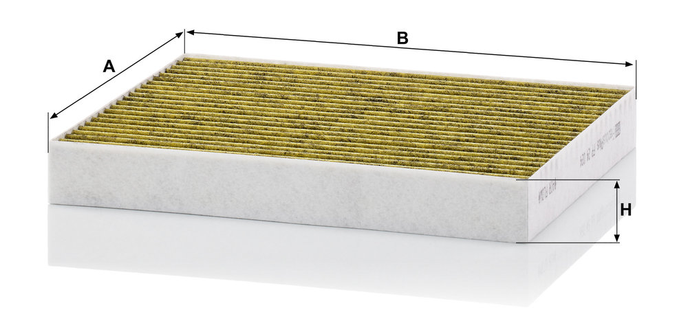 Ilustracja FP 24 024 MANN-FILTER filtr kabinowy