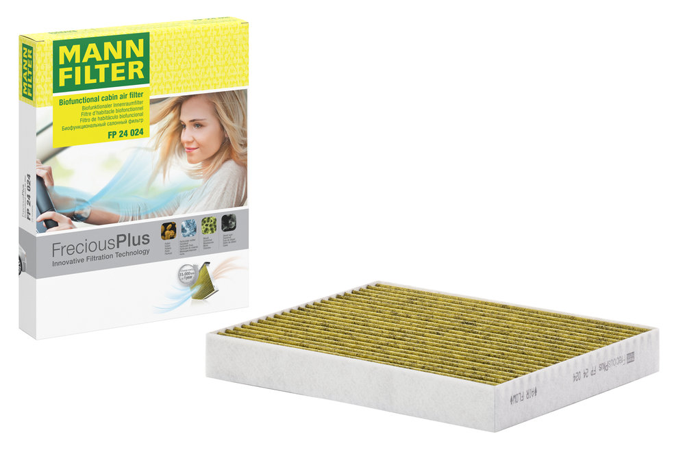 Ilustracja FP 24 024 MANN-FILTER filtr kabinowy