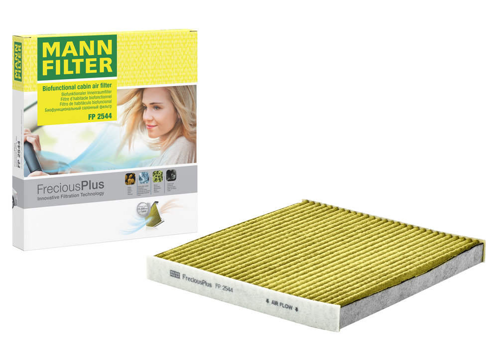 Ilustracja FP 2544 MANN-FILTER filtr kabinowy