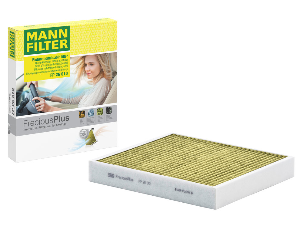 Ilustracja FP 26 010 MANN-FILTER filtr kabinowy