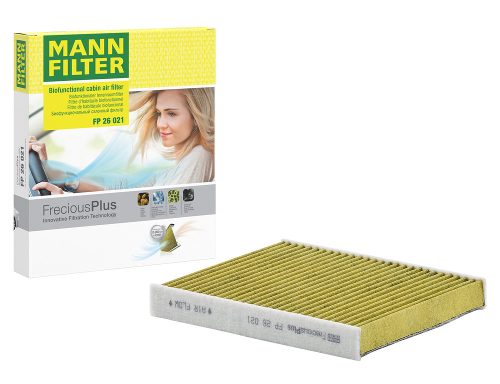 Ilustracja FP 26 021 MANN-FILTER filtr kabinowy