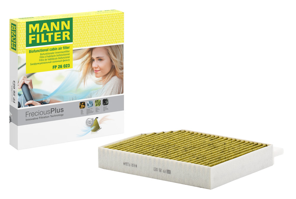 Ilustracja FP 26 023 MANN-FILTER filtr kabinowy