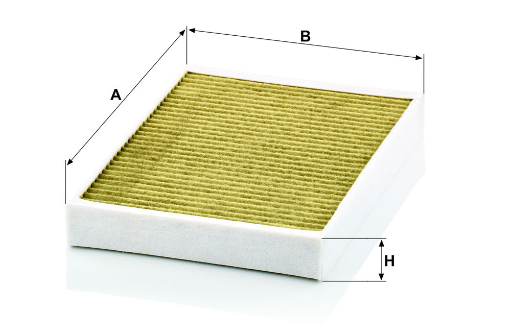 Ilustracja FP 2733 MANN-FILTER filtr kabinowy