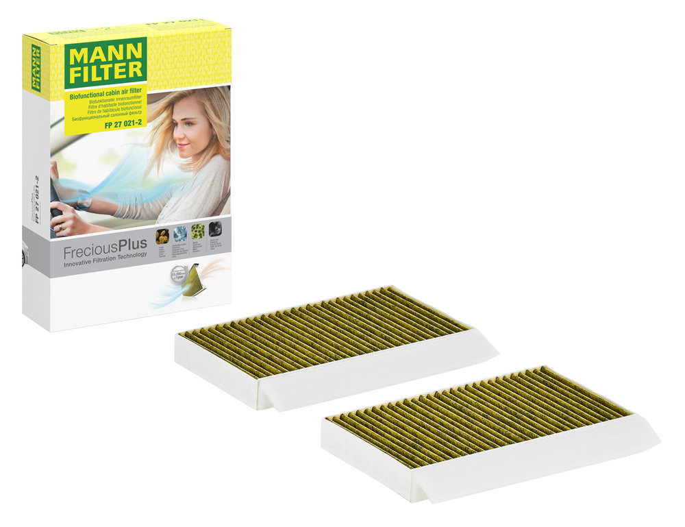 Ilustracja FP 27 021-2 MANN-FILTER filtr kabinowy