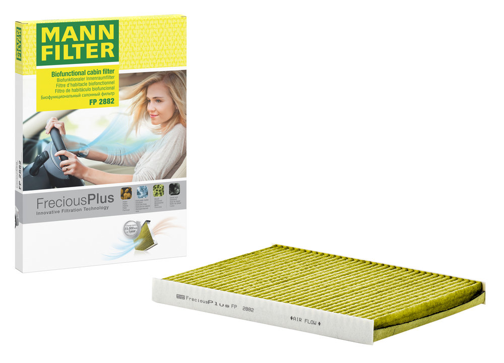 Ilustracja FP 2882 MANN-FILTER filtr kabinowy