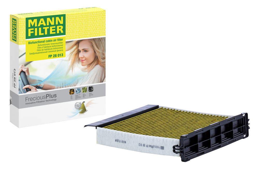 Ilustracja FP 28 013 MANN-FILTER filtr kabinowy