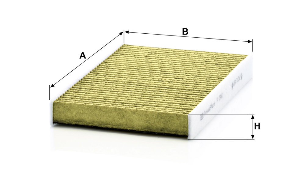 Ilustracja FP 2940 MANN-FILTER filtr kabinowy