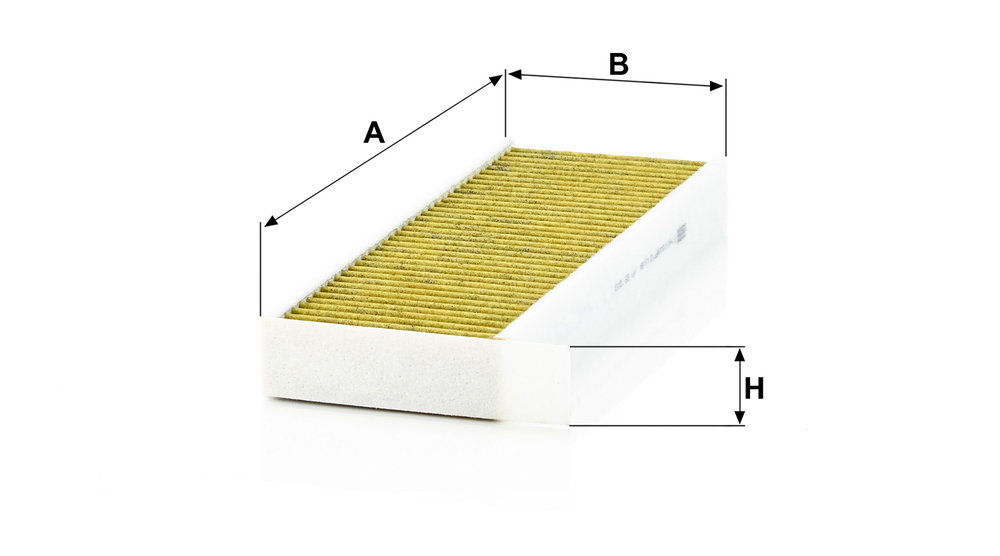 Ilustracja FP 29 003-2 MANN-FILTER filtr kabinowy