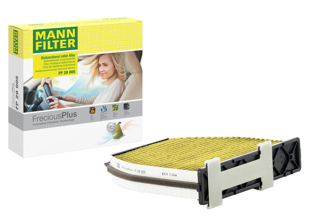 Ilustracja FP 29 005 MANN-FILTER filtr kabinowy