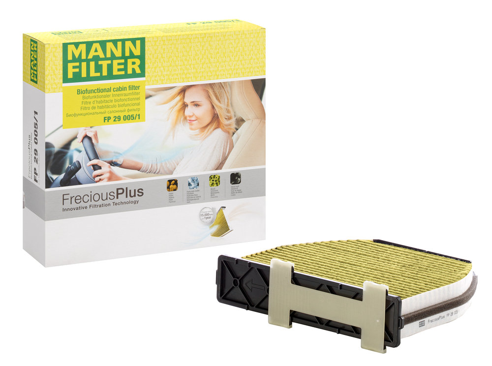 Ilustracja FP 29 005/1 MANN-FILTER filtr kabinowy