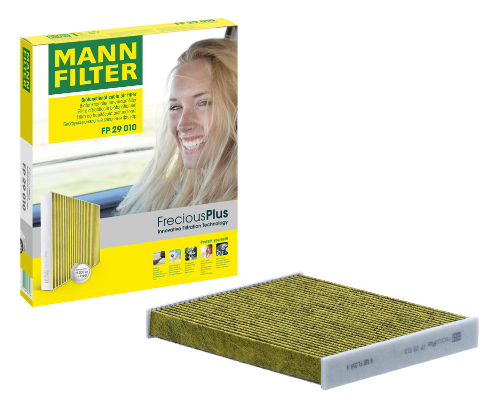 Ilustracja FP 29 010 MANN-FILTER filtr kabinowy