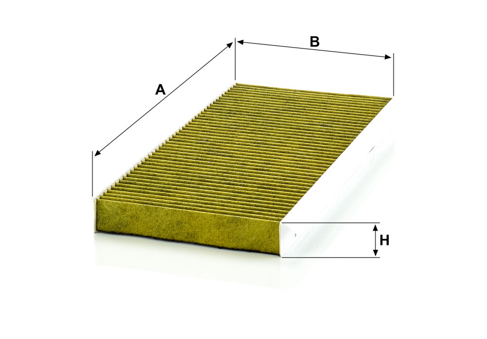Ilustracja FP 3567 MANN-FILTER filtr kabinowy