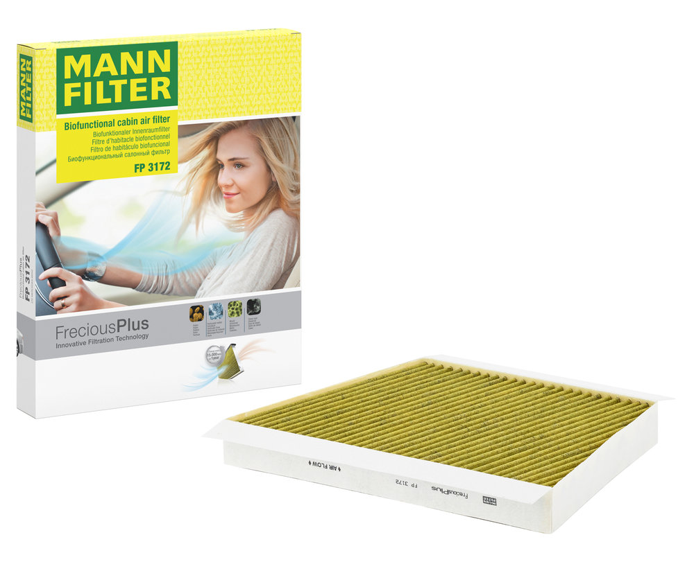 Ilustracja FP 3172 MANN-FILTER filtr kabinowy