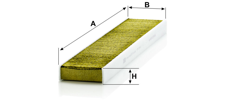 Ilustracja FP 5141 MANN-FILTER filtr kabinowy