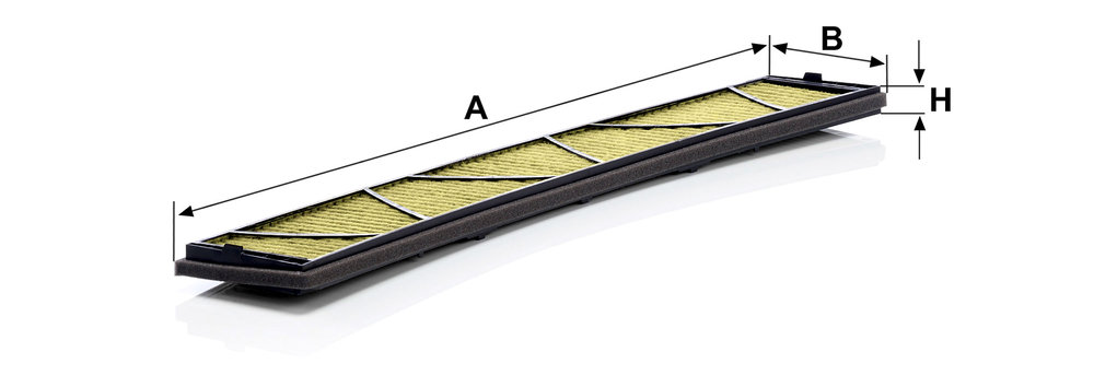 Ilustracja FP 6724 MANN-FILTER filtr kabinowy