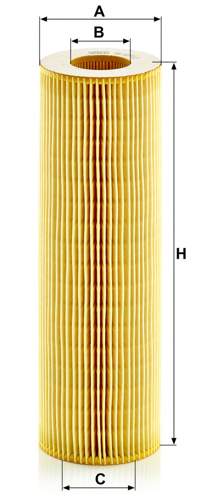 Ilustracja HU 1077/2 x MANN-FILTER filtr oleju