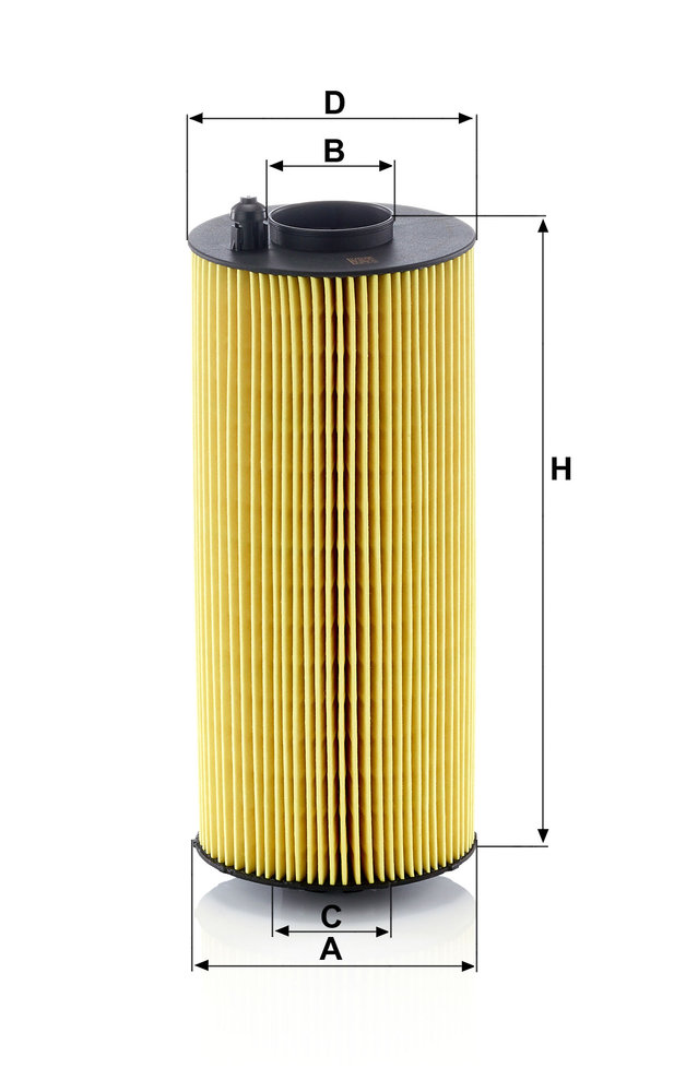 Ilustracja HU 11 003 z MANN-FILTER filtr oleju