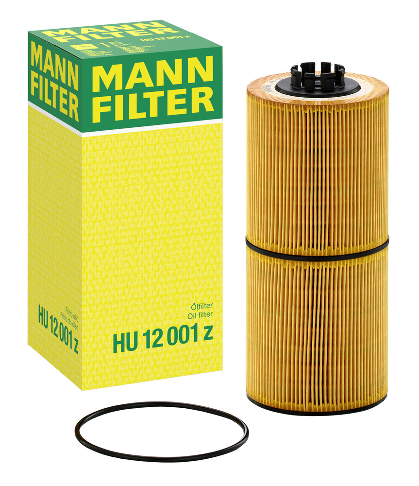 Ilustracja HU 12 001 z MANN-FILTER filtr oleju