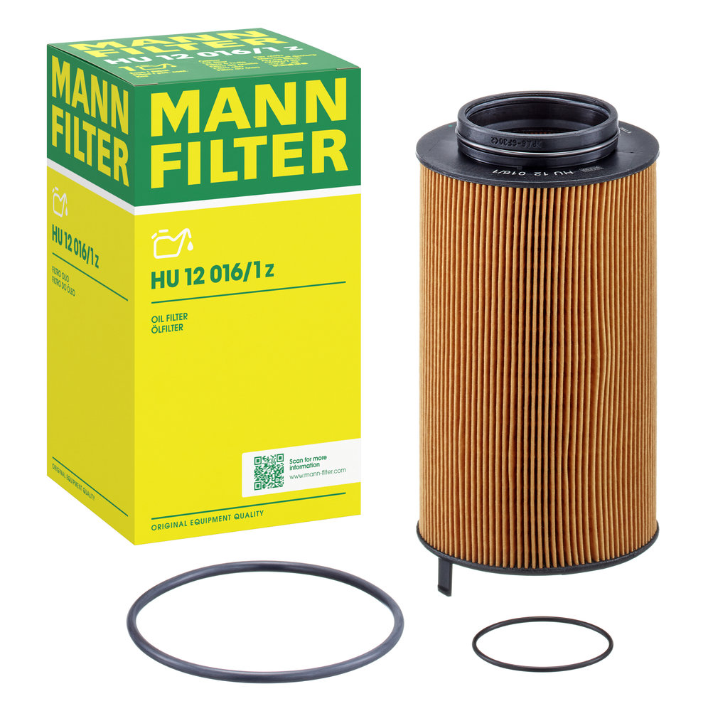 Ilustracja HU 12 016/1 z MANN-FILTER filtr oleju