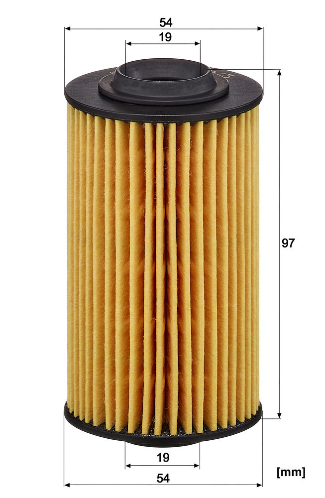 Ilustracja HU 69/3 x MANN-FILTER filtr oleju