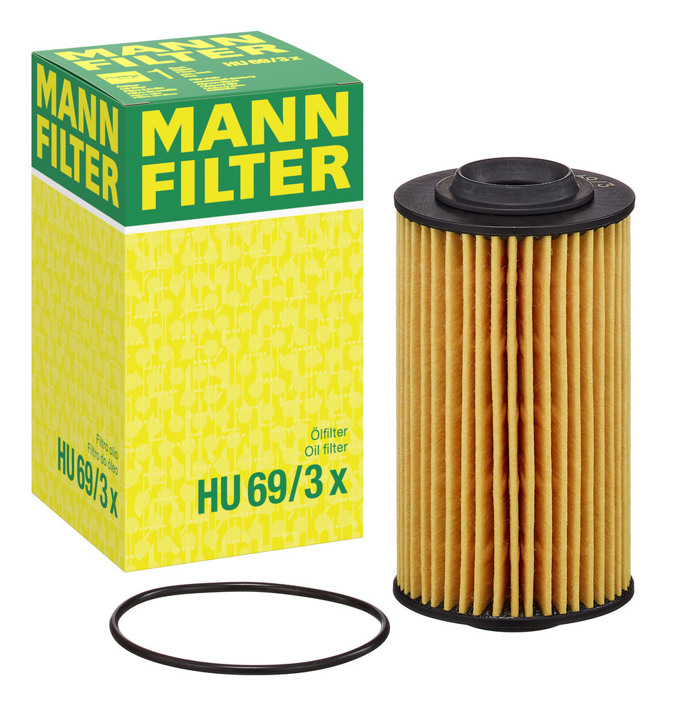 Ilustracja HU 69/3 x MANN-FILTER filtr oleju